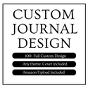 Custom Journal OR Planner Design Package