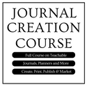 Course: The Journalpreneur’s Blueprint: How to Create Custom Journals & Planners Step By Step for Yourself and Others