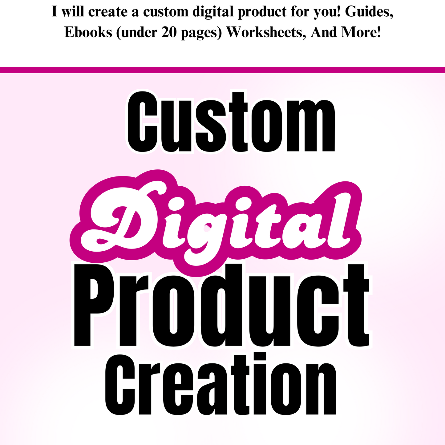Digital Product Creation