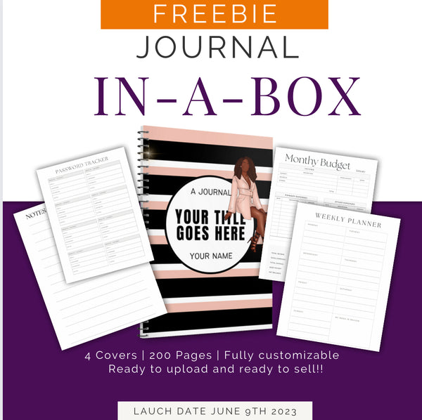 Course: The Journalpreneur’s Blueprint: How to Create Custom Journals & Planners Step By Step for Yourself and Others