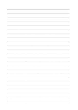 Lined Journal Pages Template