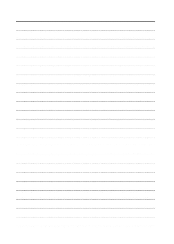 Lined Journal Pages Template
