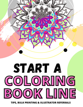 START A COLORING BOOK BRAND