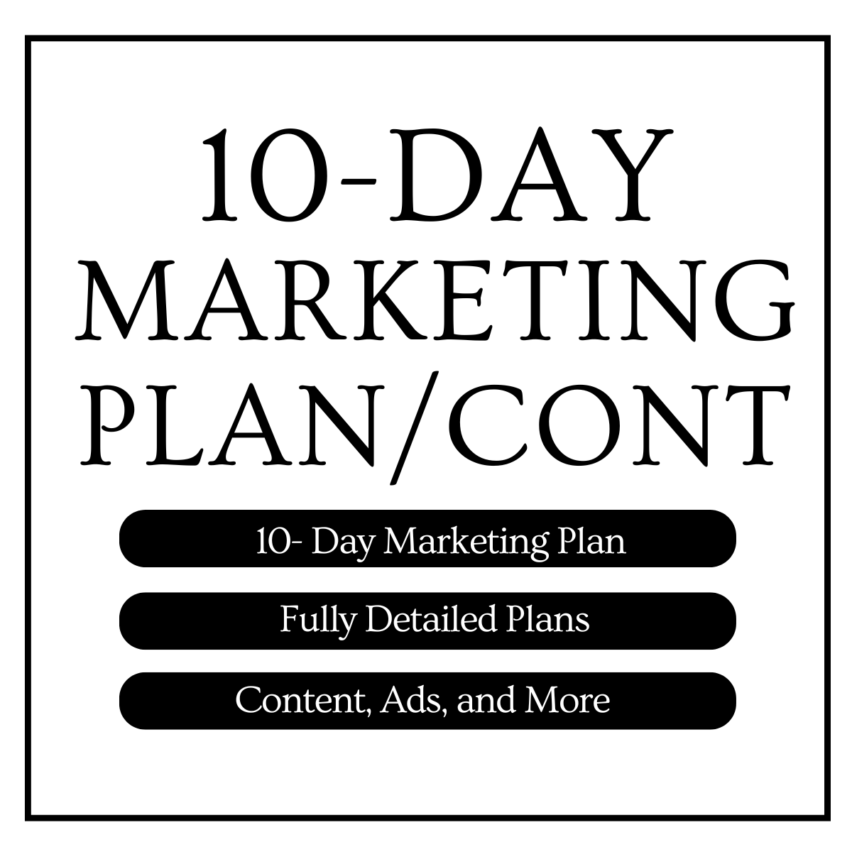 Marketing Assistance - Basic