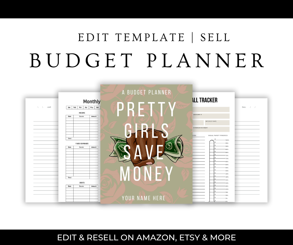 Edit & Resell: DFY Template BUDGET PLANNER