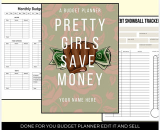 Edit & Resell: DFY Template BUDGET PLANNER