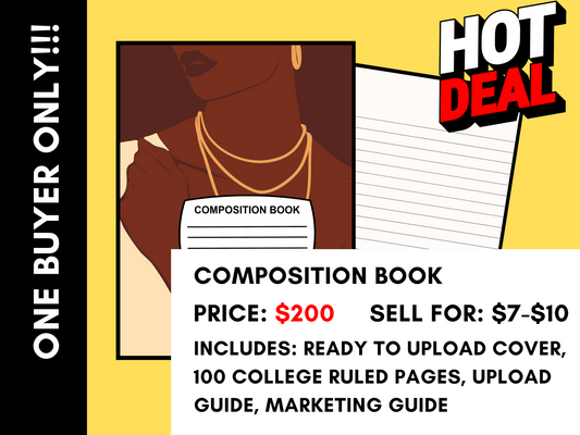 Mahogany COMPOSITION NOTEBOOK