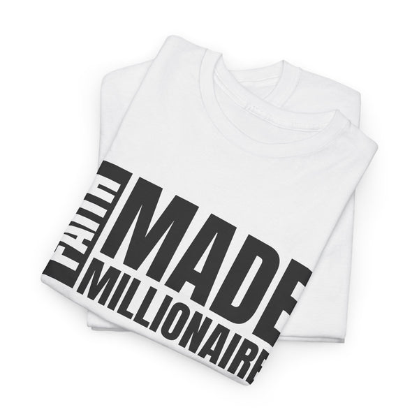 Faith Made Millionaire Unisex Cotton Tee