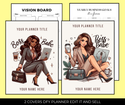 Edit & Resell: DFY Template
BOSS BABE PLANNER 2 Covers