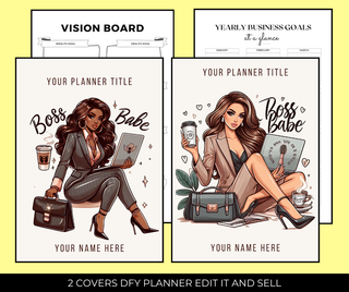 DFY/RESELL BOSS BABE PLANNER KIT