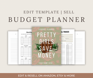 Edit & Resell: DFY Template BUDGET PLANNER