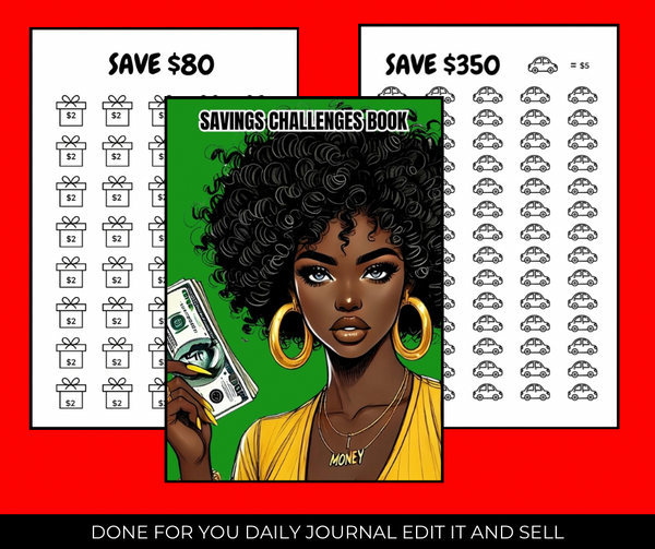 Edit & Resell: DFY Template
SAVINGS CHALLENGE Book