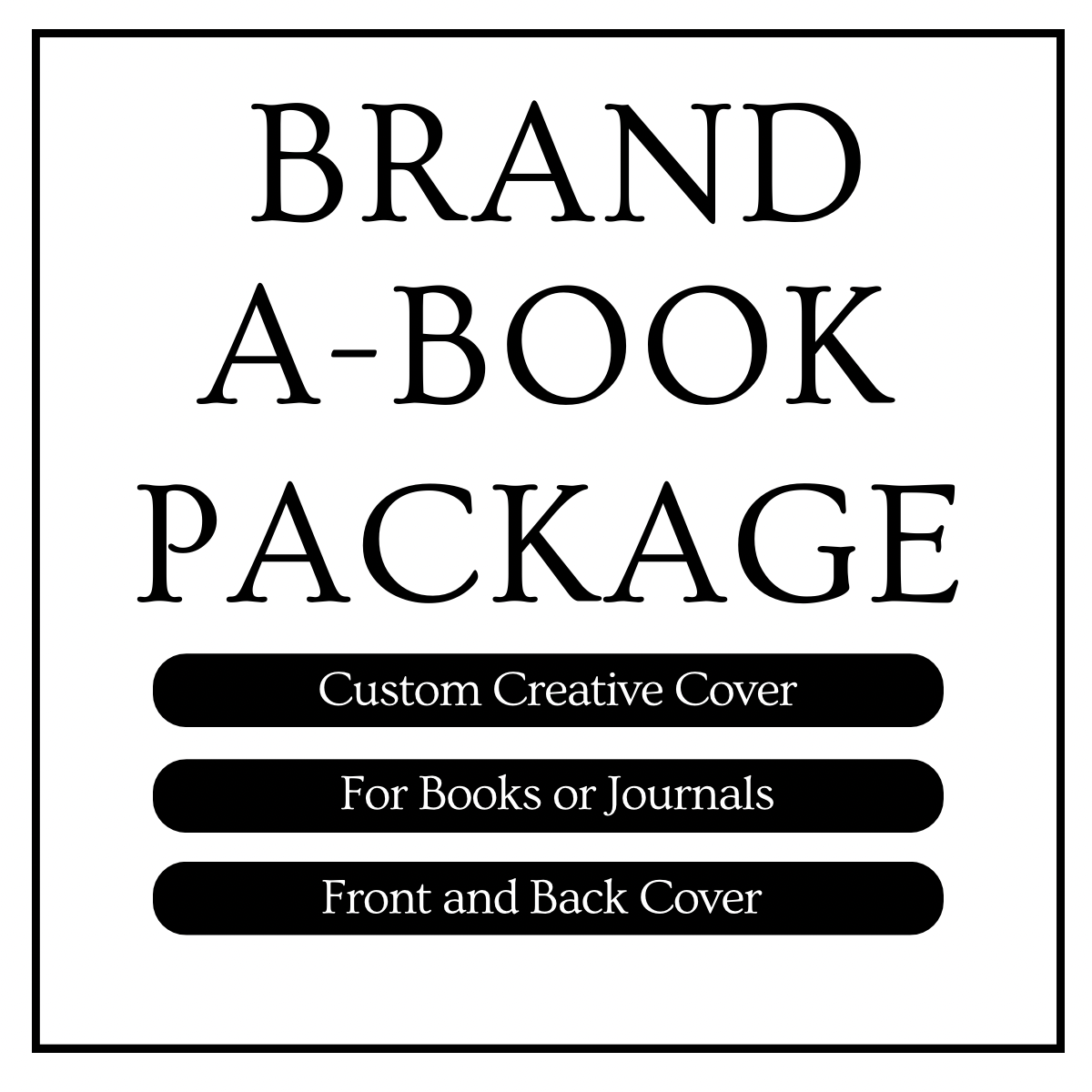 Brand-A-Book Package